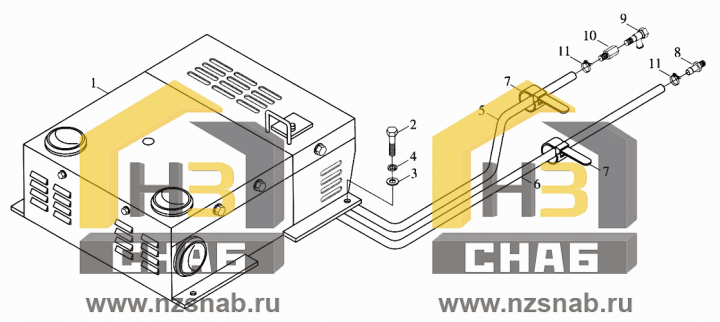Схема запчастей