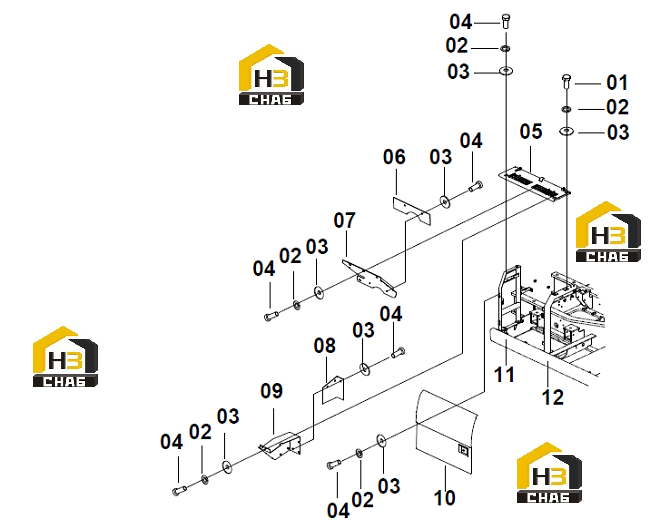 Схема запчастей