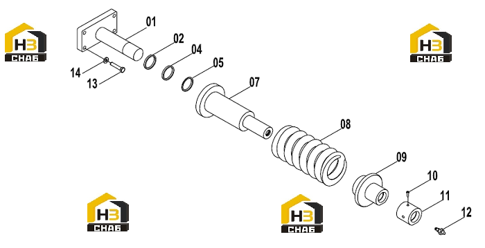 Схема запчастей