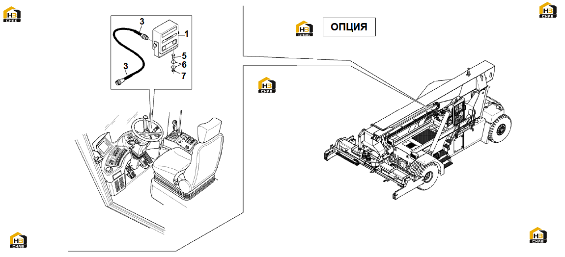 Схема запчастей