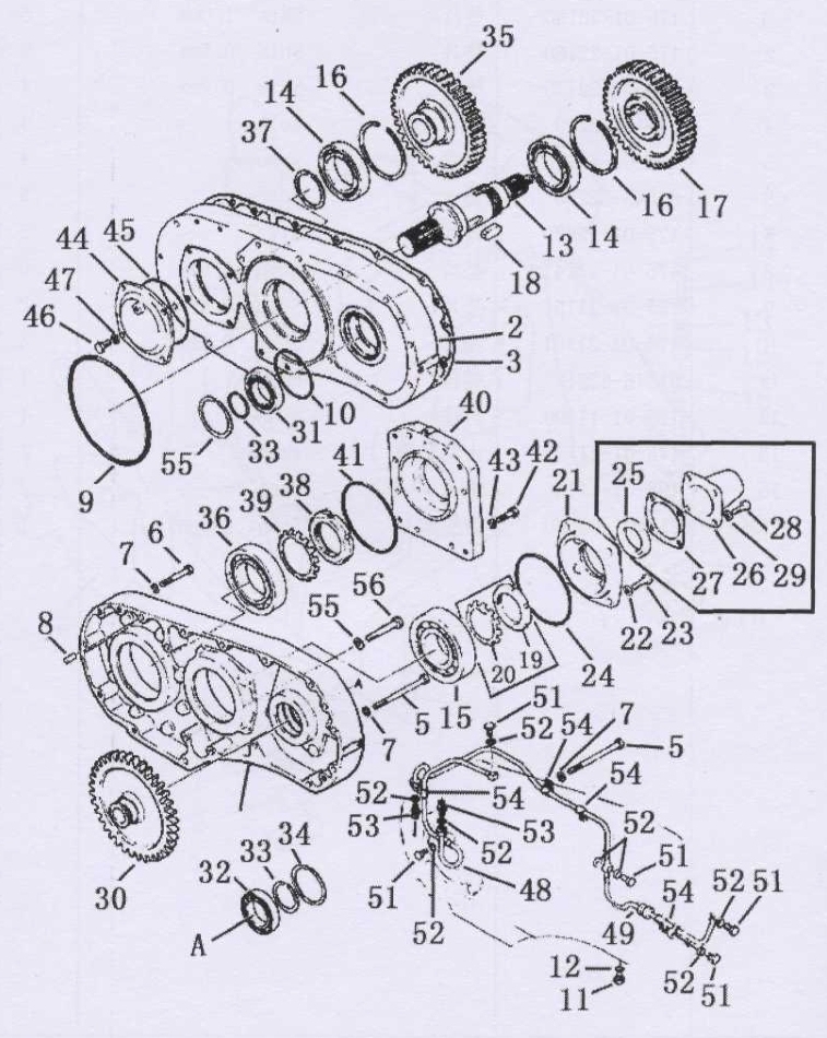 Схема запчастей