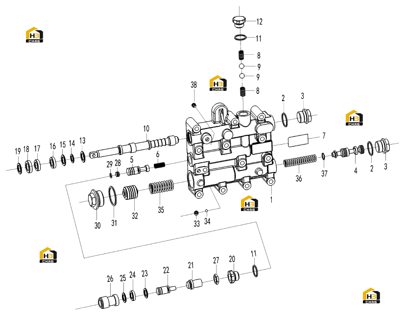 Схема запчастей