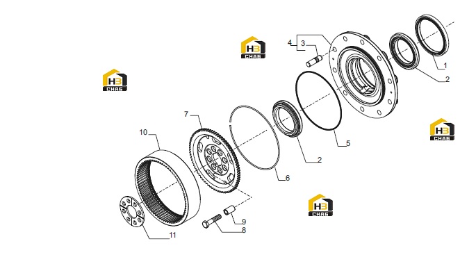 Схема запчастей