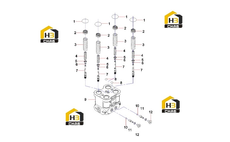 Схема запчастей