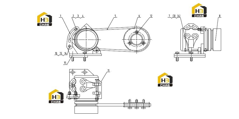 Схема запчастей