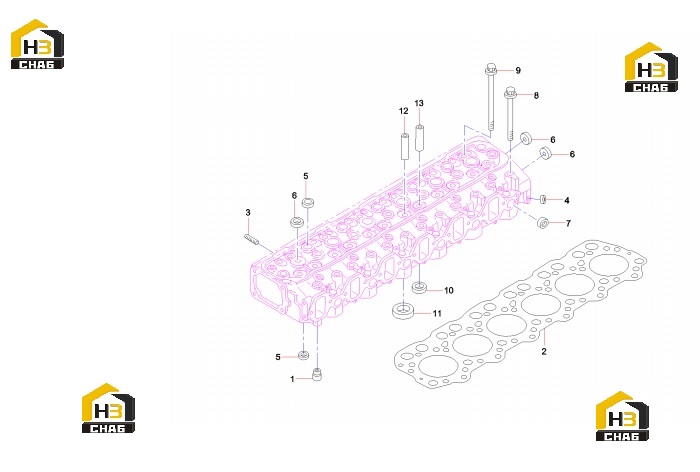Схема запчастей