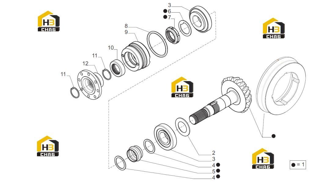 Схема запчастей