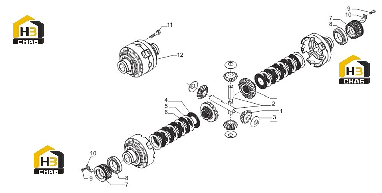 Схема запчастей