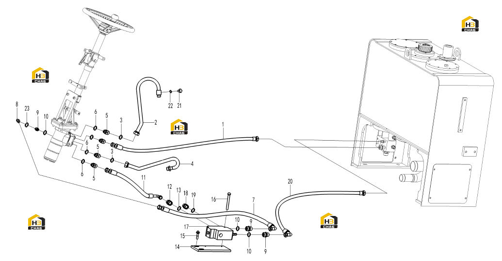 Схема запчастей