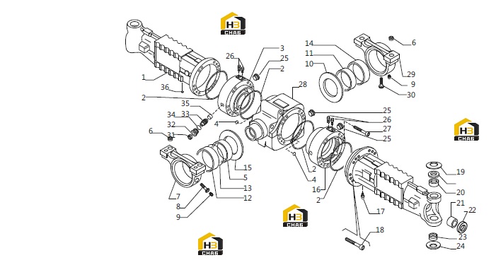Схема запчастей