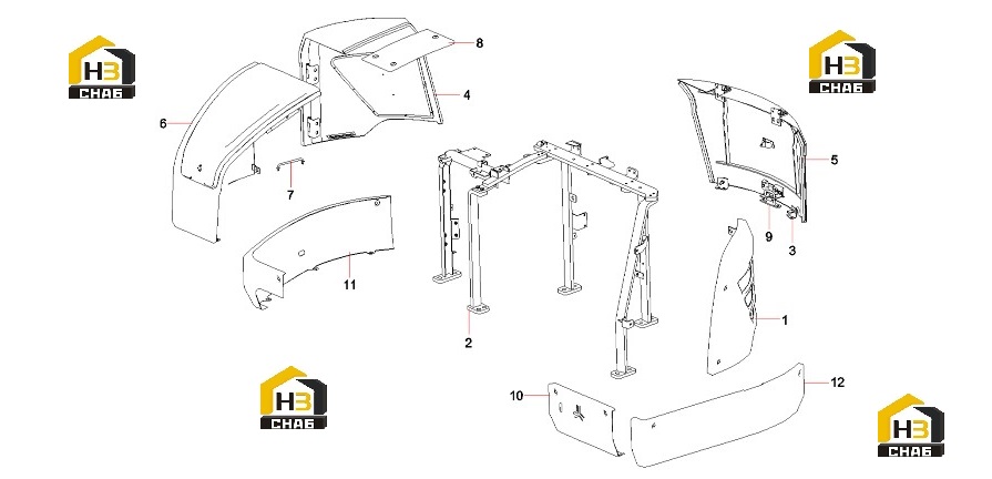 Схема запчастей