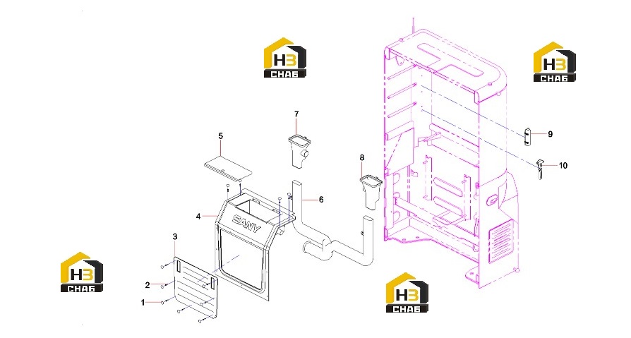 Схема запчастей