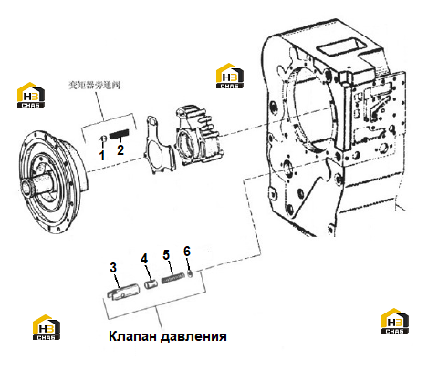 Схема запчастей