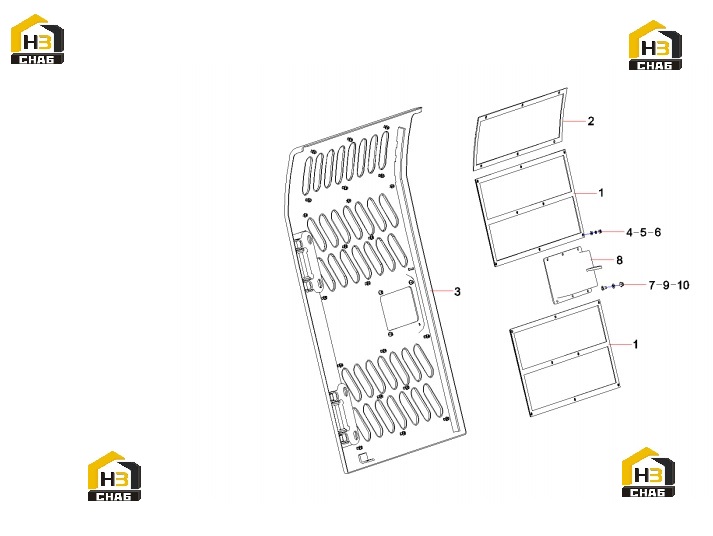 Схема запчастей