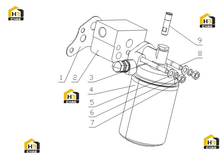 Схема запчастей