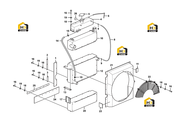 Схема запчастей