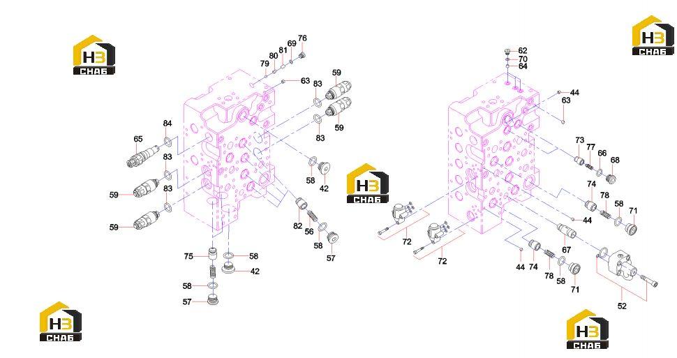 Схема запчастей