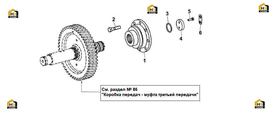 Схема запчастей