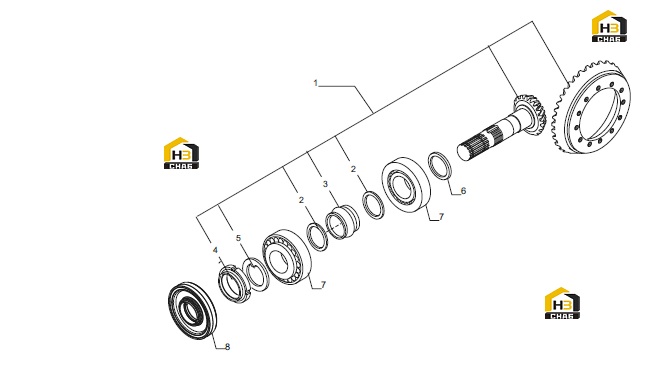 Схема запчастей