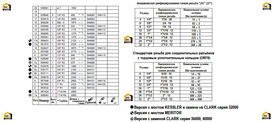 Схема запчастей