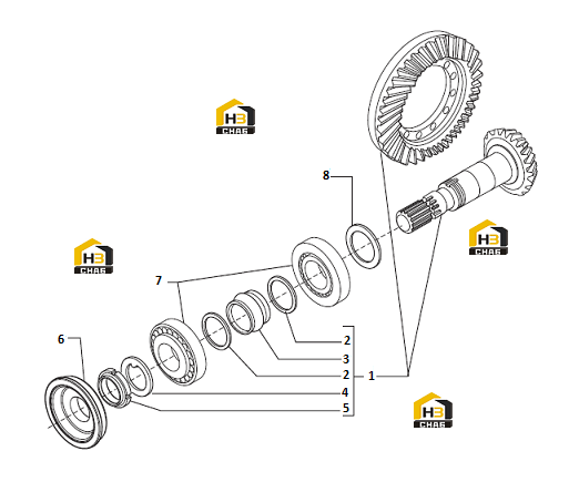 Схема запчастей