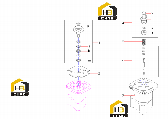 Схема запчастей