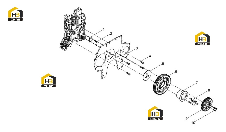 Схема запчастей