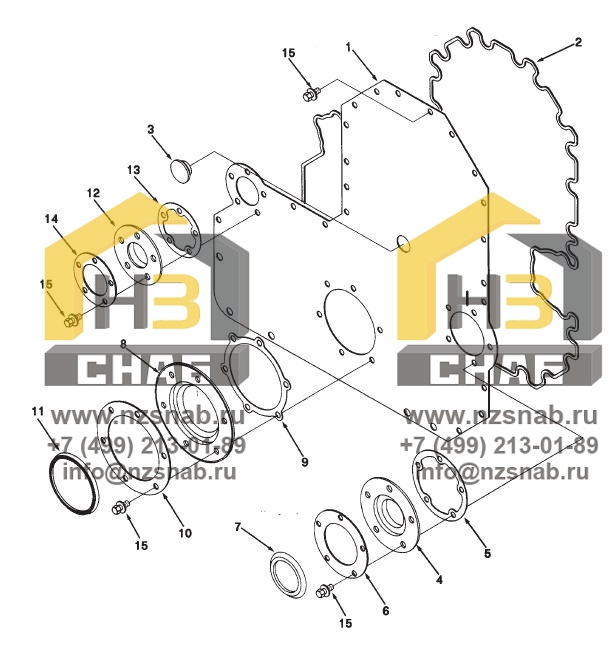 Схема запчастей