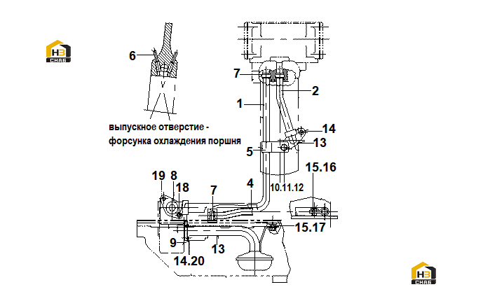 Схема запчастей