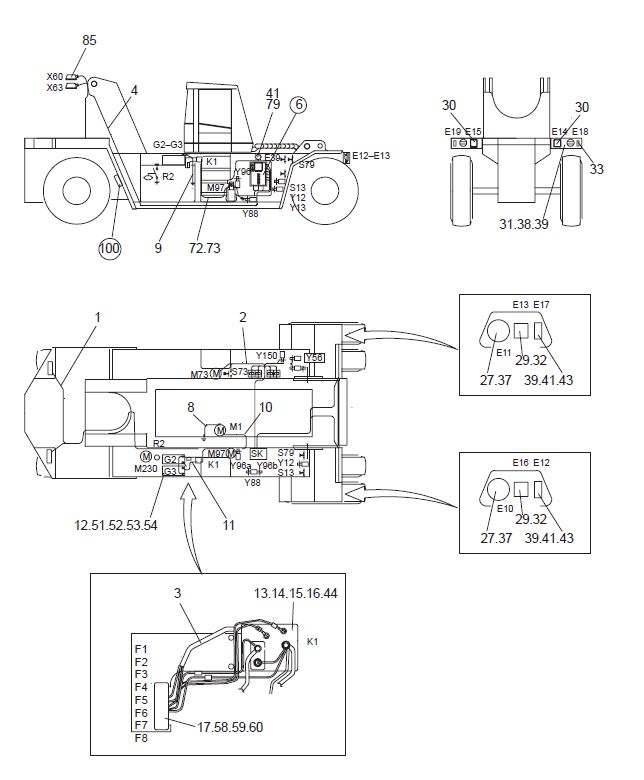 Схема запчастей