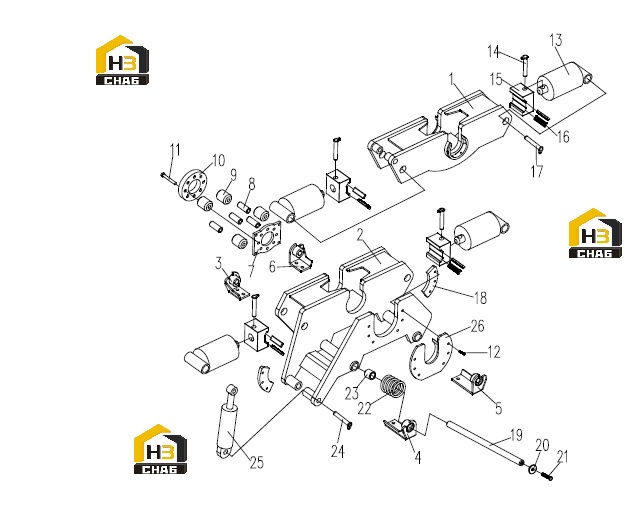 Схема запчастей