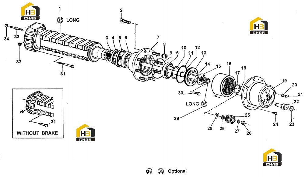 Схема запчастей