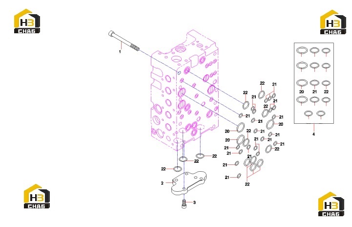Схема запчастей