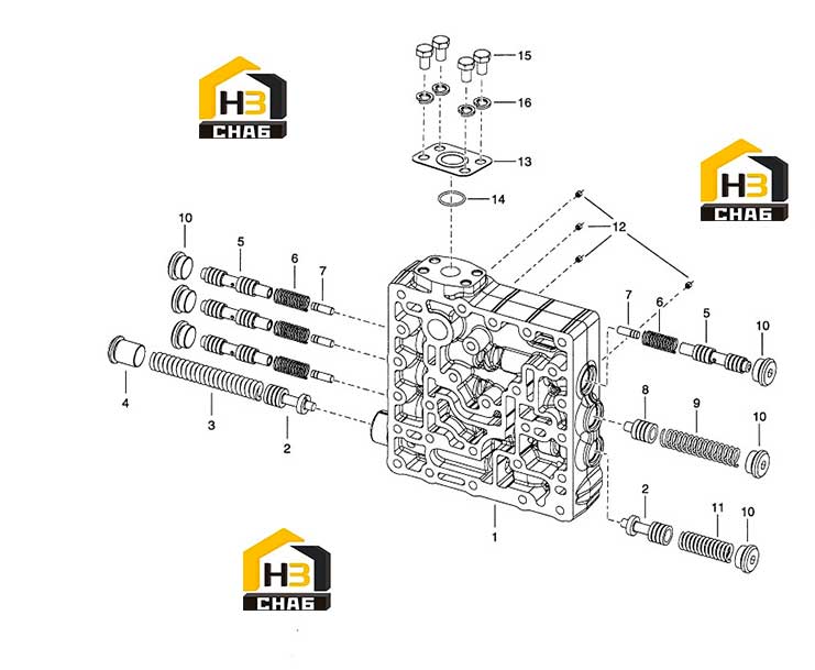 Схема запчастей