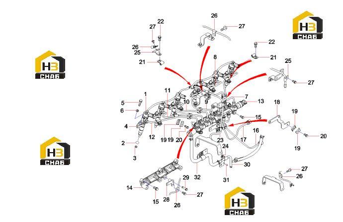 Схема запчастей