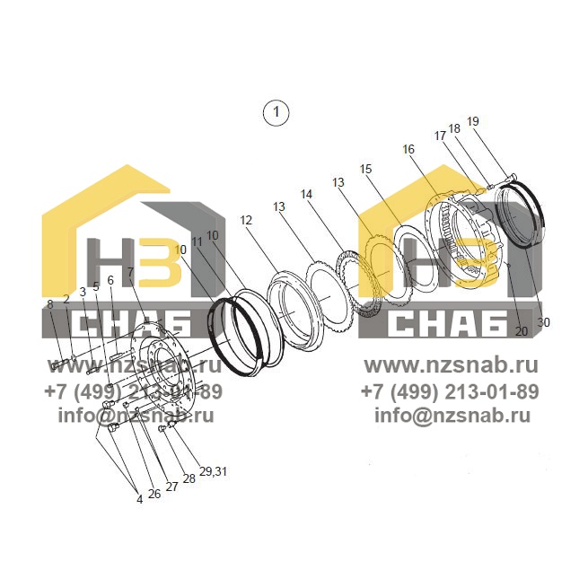 Схема запчастей
