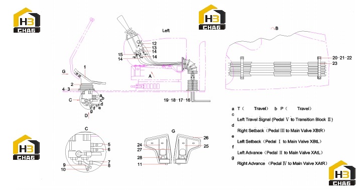 Схема запчастей