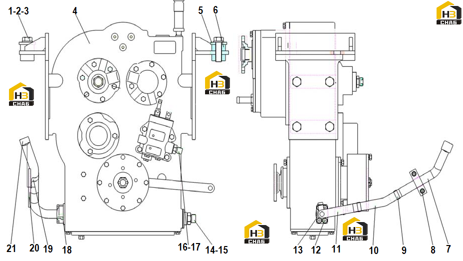 Схема запчастей