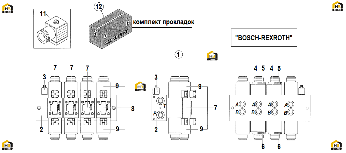 Схема запчастей