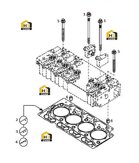 Схема запчастей