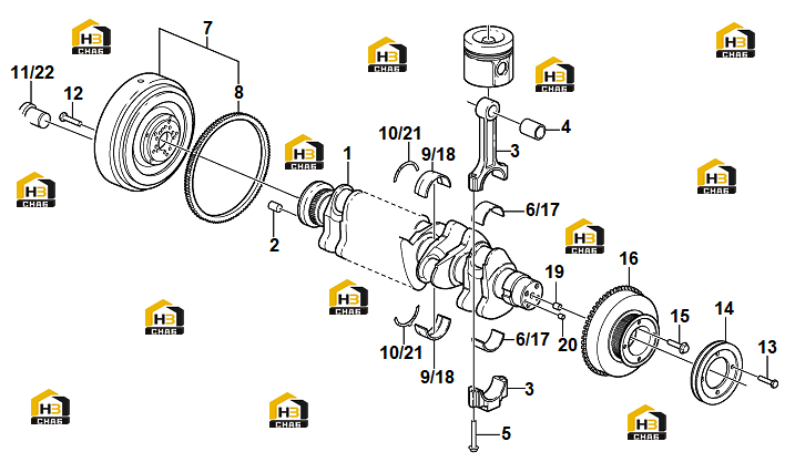 Схема запчастей