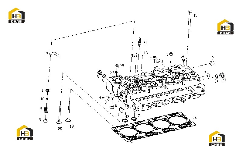 Схема запчастей