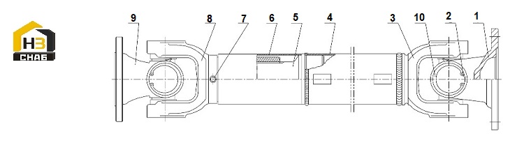 Схема запчастей