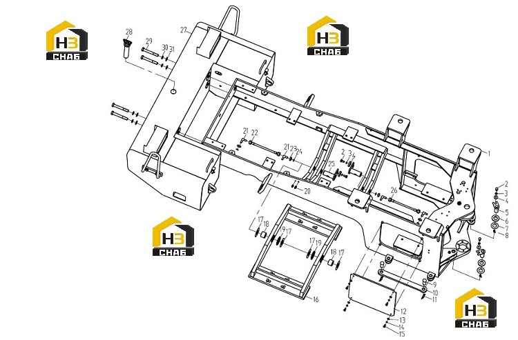 Схема запчастей