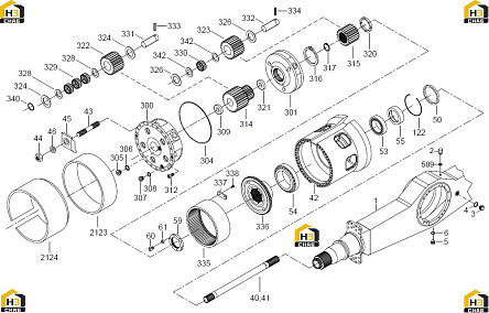 Схема запчастей