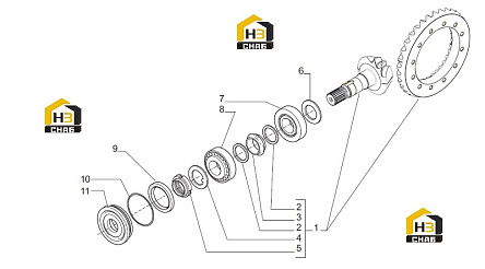 Схема запчастей