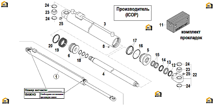 Схема запчастей