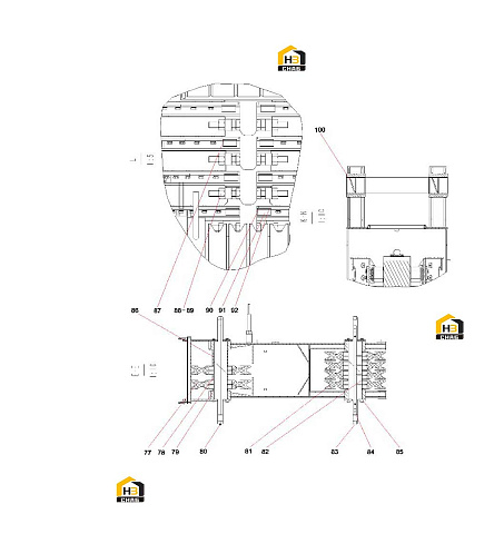 Схема запчастей