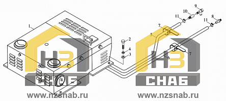 Схема запчастей