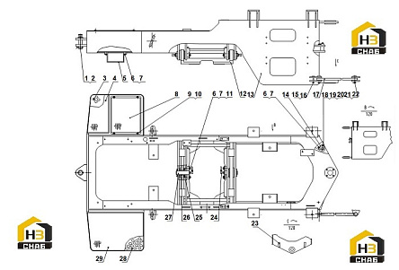 Схема запчастей